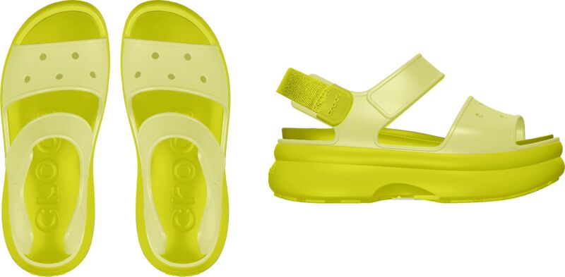 Crocs™ Soho Frosted Y Strap Sandal Citrus