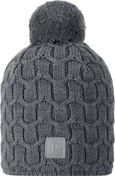 REIMA Merino Wool Beanie Nyksund 5300066B Melange grey 9400