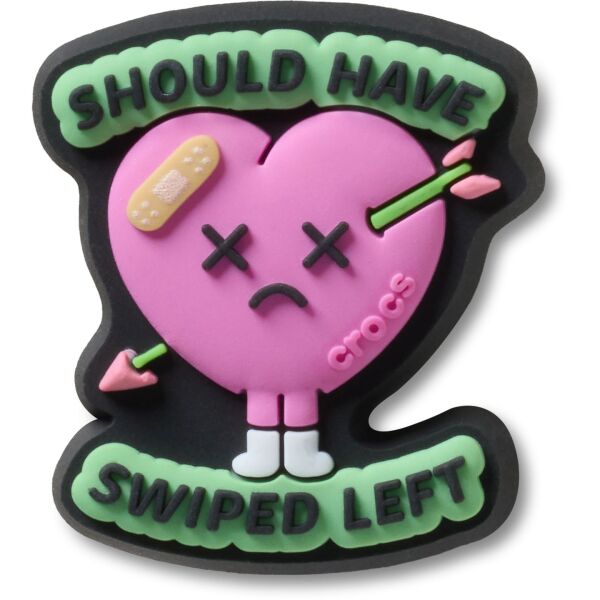 Crocs™ Crocs Jibbitz Should Have Swiped Left 198445376504 