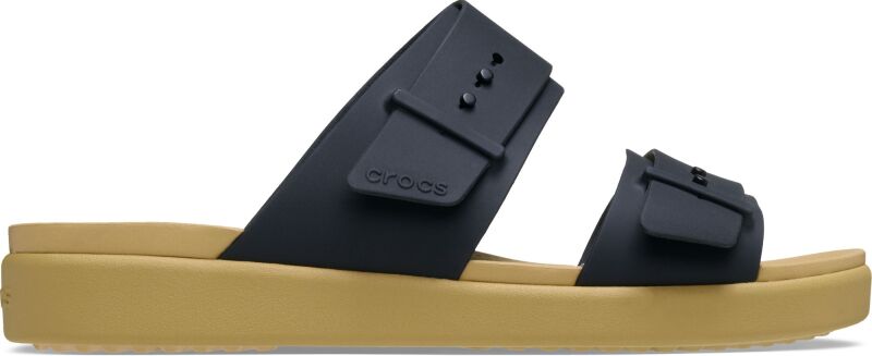 Crocs™ Brooklyn Buckle Low Black/Tan