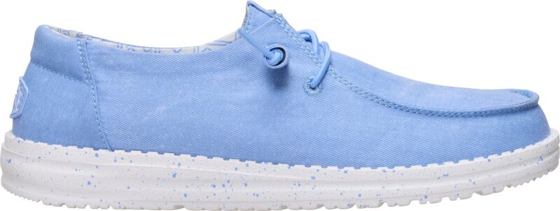 HEYDUDE Wendy Stretch Canvas Women 40902 Hydrangea Blue