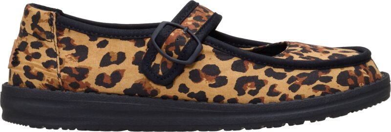 HEYDUDE Wendy Jane Washed Twill Women's Leopard/Black