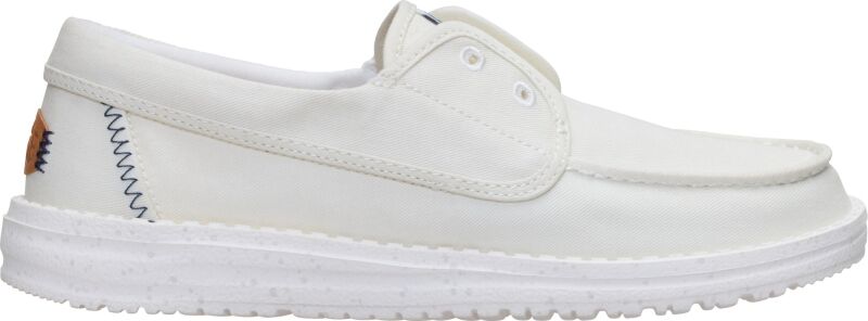 HEYDUDE Wendy Cru Stretch Canvas Women's Snow White