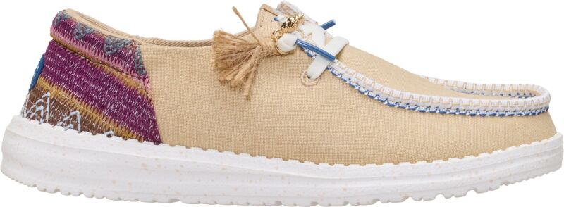 HEYDUDE Wendy Funk Beach Woven Women's Irish Cream/Multi