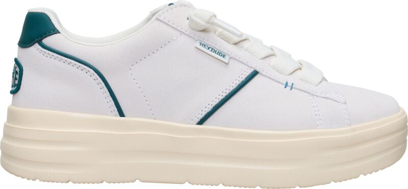 HEYDUDE Karina DBL Duo Suede Women's Egret/Multi