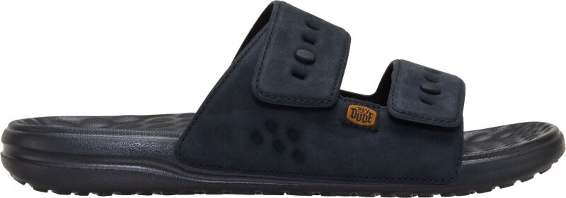 HEYDUDE Wave 2 Strap Slide Classic Men's Black/Black