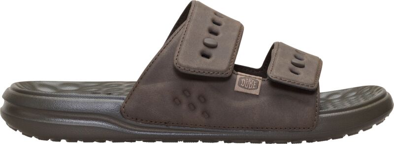 HEYDUDE Wave 2 Strap Slide Classic Men's Major Brown