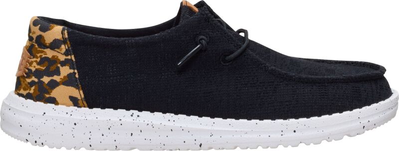 HEYDUDE Wendy Wildcat Women's Black/Leopard