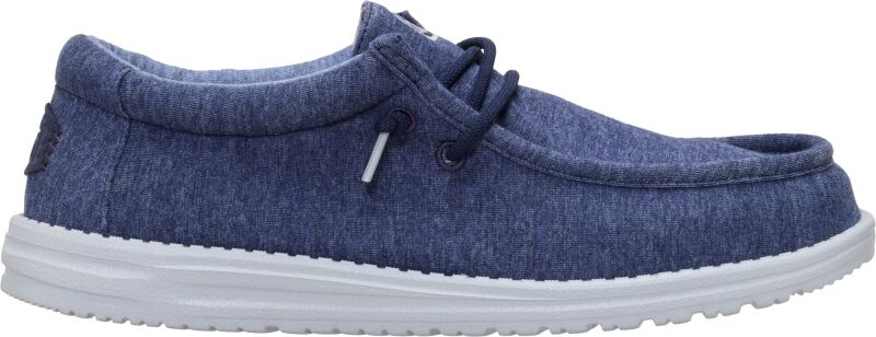 HEYDUDE Wally Stretch Jersey Men's Navy