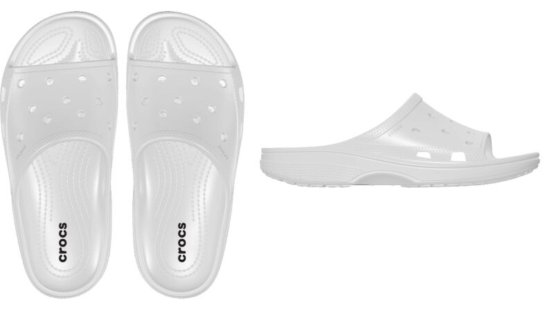 Crocs™ Saturday Slide Women's White