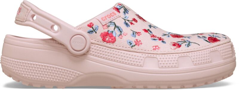 Crocs™ Classic Crafted Floral Clog Cotton Candy