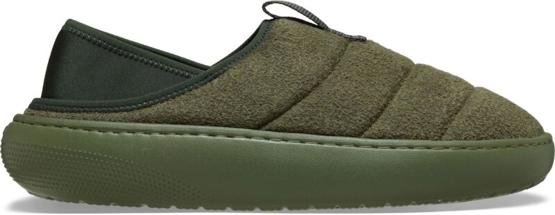 Crocs™ Classic Sueded Moc Army Green