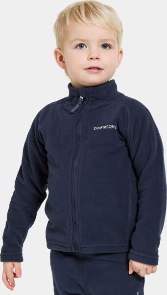Didriksons Monte Kids' Full-Zip 10 Navy