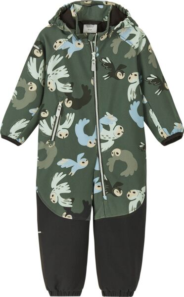 REIMA Toddlers' Softshell Overall Mjosa 5100006D Thyme Green