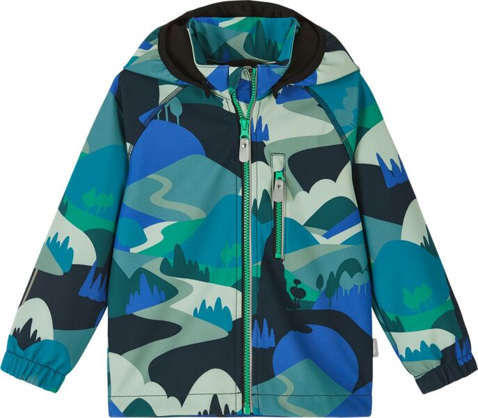 REIMA Softshell Jacket Vantti 5100009D Sparkly Blue