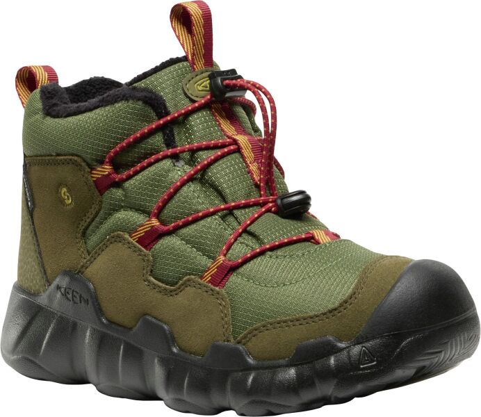 Keen Hypowser Chukka WP Big Kid's Forest Night/Garnet