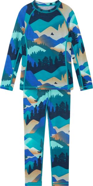 REIMA Wool Base Layer Set Taitoa 5200030D Navy 6984