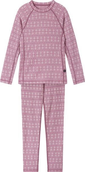 REIMA Wool Base Layer Set Taival 5200032A Grey Pink