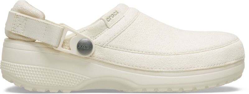 Crocs™ Classic Crafted Vegan Suede Clog Summit White