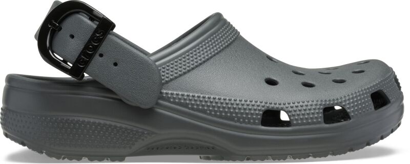 Crocs™ Classic Enamel Buckle Clog Carbon