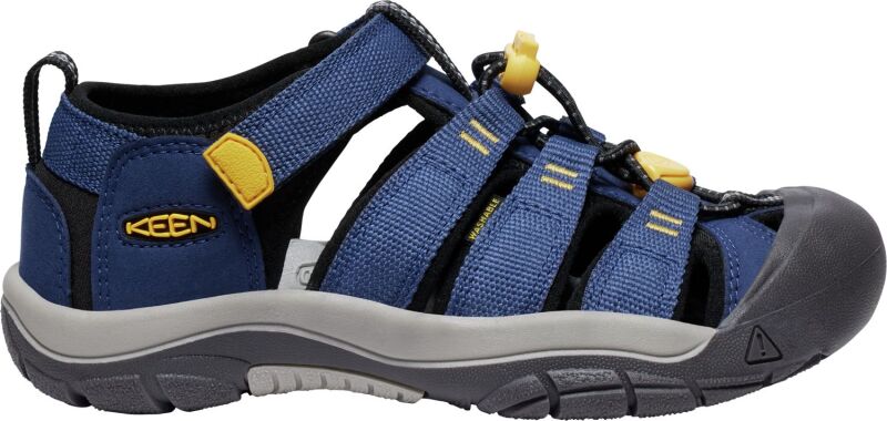 Keen Newport H2 Big Kids' Naval Academy/Keen Yellow