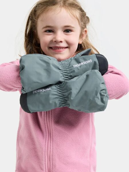 Didriksons Shell Kids' Gloves 10 Factory Blue