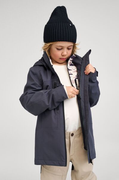 REIMA ReimaTec Waterproof Jacket Saarela 5100407A Soft black 9780