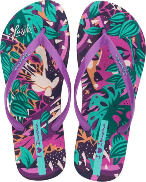 Ipanema Graffiti V Fem Lilac/Green/Pink