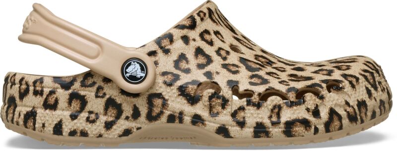 Crocs™ Baya Seasonal Printed Clog Gold/Leopard