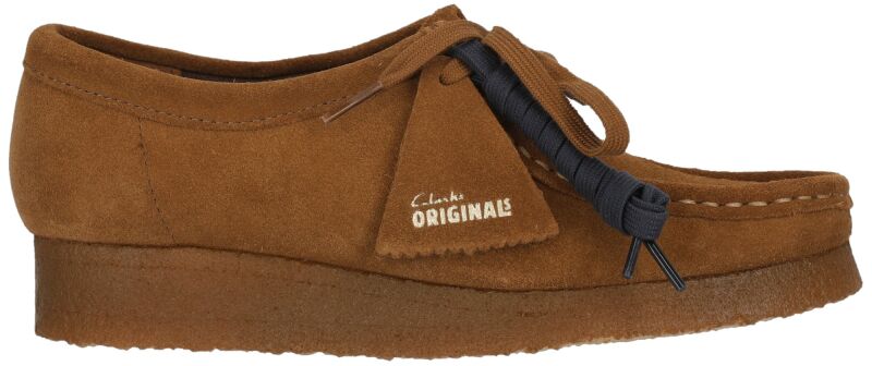 Clarks Wallabee Women's Cola Suede