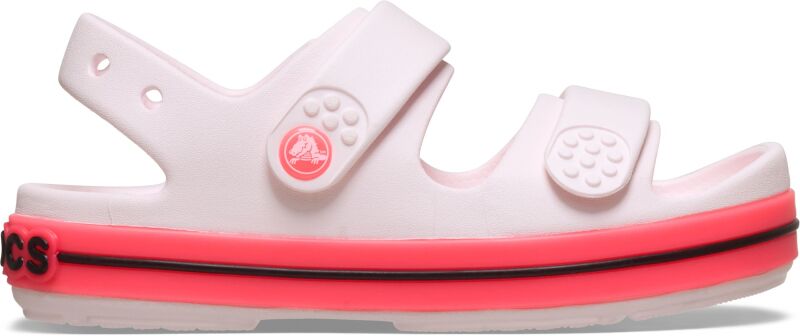 Crocs™ Crocband Cruiser Neon Band Sandal Kids' Bubble Ice/Pink Blast