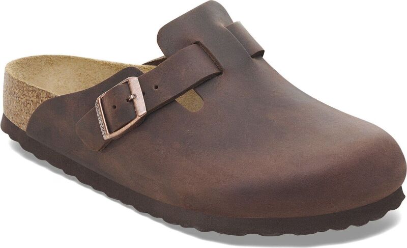 Birkenstock Boston Soft Footbed Oiled Leather Regular Habana
