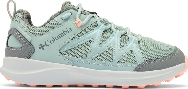 Columbia Youth Peakfreak Rush Waterproof Shoe Crushed Blue, Blush Rose